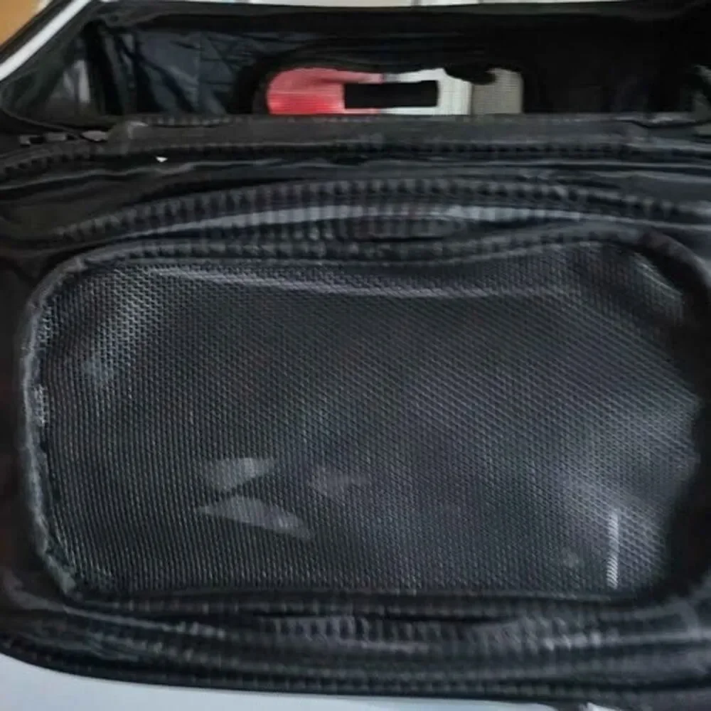 Black Portable Pet Carrier Bag with Pad